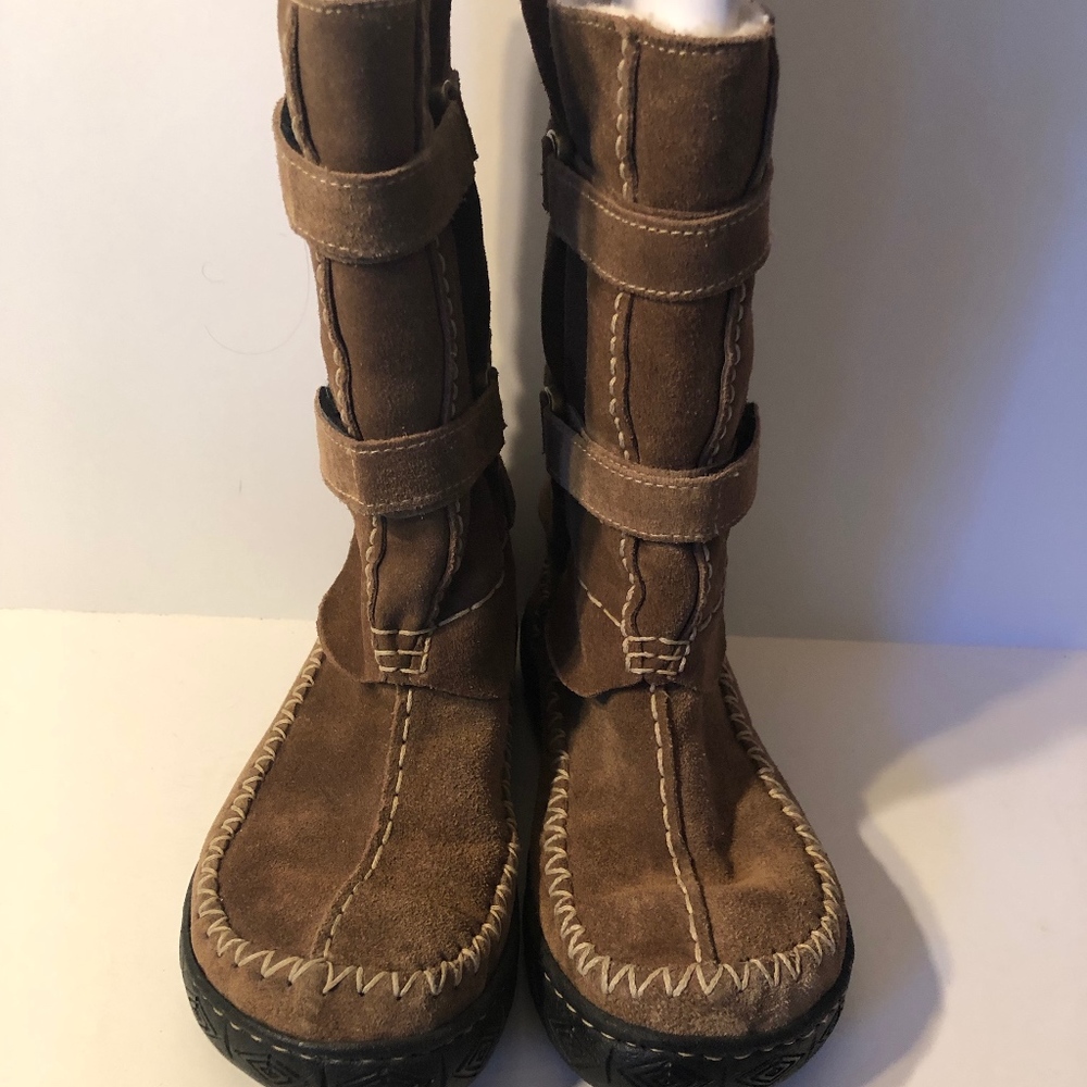 Suede & Wool lined boots